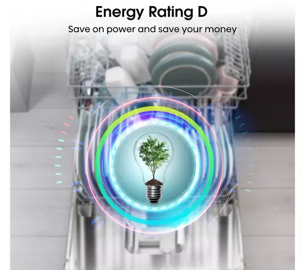 Hisense HV623D15UK Fully Integrated Standard Dishwasher - Silver Control Panel (EX-DISPLAY/C)