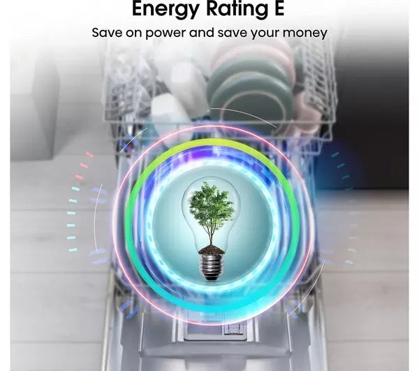 Hisense HV523E15UK Fully Integrated Slimline Dishwasher - Silver Control Panel (EX-DISPLAY/B)