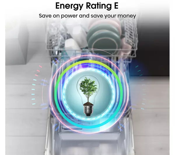 Hisense HS523E15XUK Slimline Dishwasher - Stainless Steel (EX-DISPLAY/B)