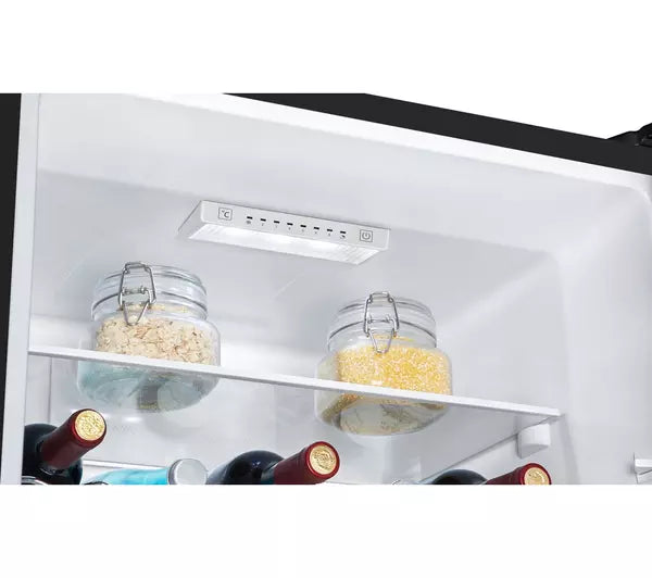 Hisense RB390N4WBE Total No Frost Fridge Freezer - Black (EX-DISPLAY/C)