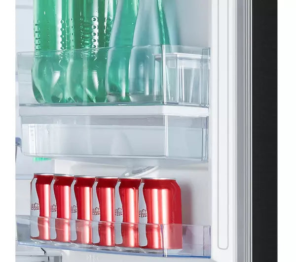 Hisense RB390N4WBE Total No Frost Fridge Freezer - Black (EX-DISPLAY/C)