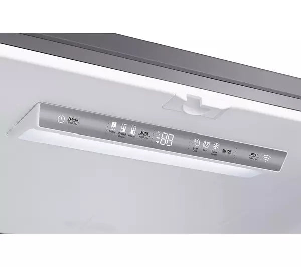 Hisense RQ758N4SWSE Wifi Connected Non-Plumbed Total No Frost American Fridge Freezer - Stainless Steel (EX-DISPLAY/B)