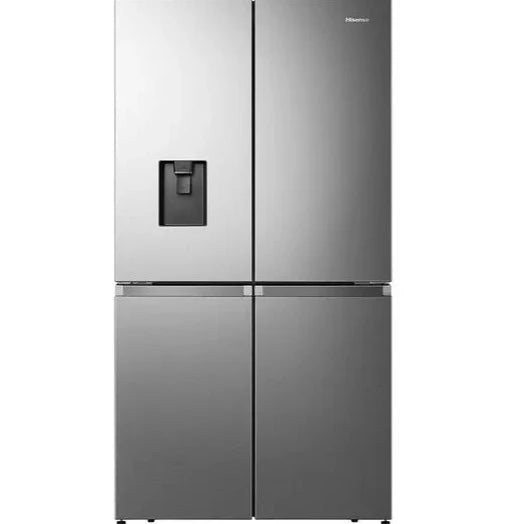 Hisense RQ758N4SWSE Wifi Connected Non-Plumbed Total No Frost American Fridge Freezer - Stainless Steel (EX-DISPLAY/B)