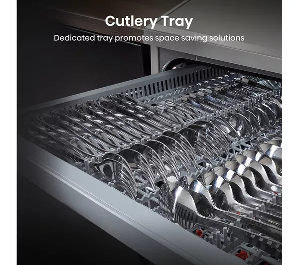 Hisense HS523E15BUK Slimline Dishwasher - Stainless Steel (EX-DISPLAY/A)