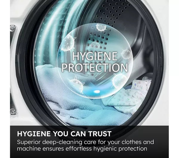 Haier X Series 5 HW100BP14357BUUK 10kg WiFi Connected Washing Machine with 1400 rpm - Graphite - A Rated (EX-DISPLAY/B)