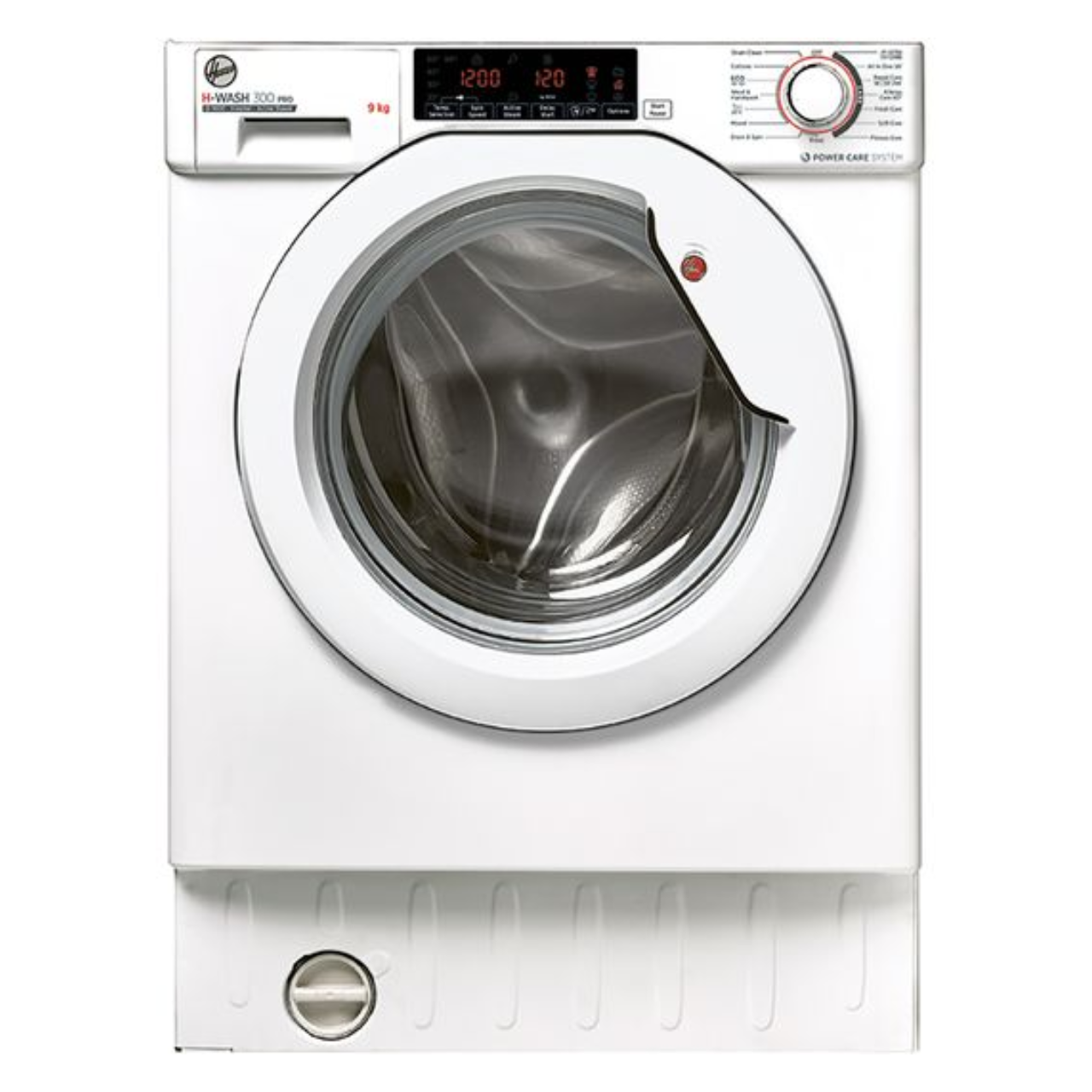 HOOVER H-Wash 300 Pro HBWOS69TAME-80 Integrated 9 kg 1600 Spin Washing Machine - White - A Rated (EX-DISPLAY/B)