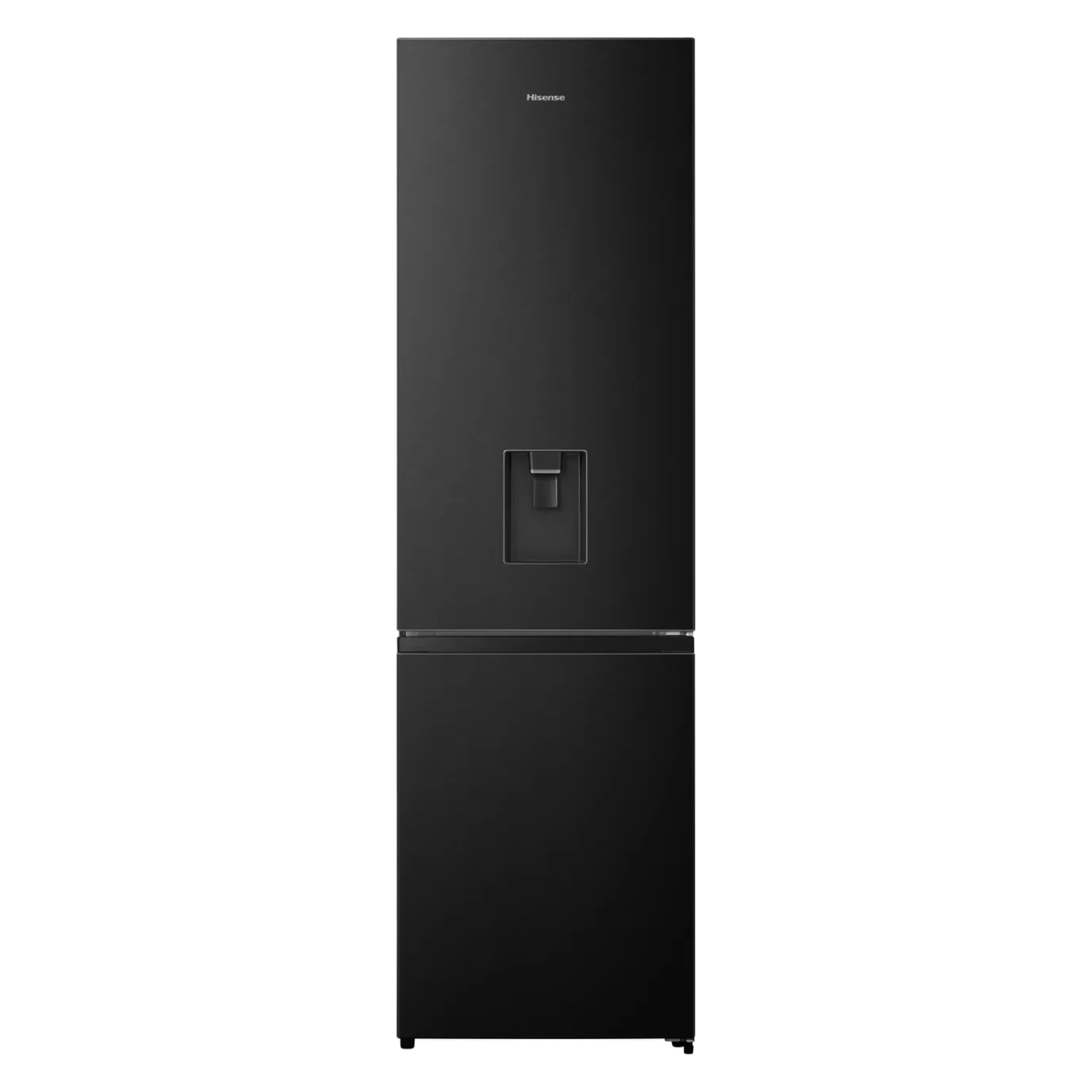 Hisense RB435N4WFE 200cm High 60/40 No Frost Fridge Freezer - Black / Stainless Steel - E Rated (EX-DISPLAY/C)