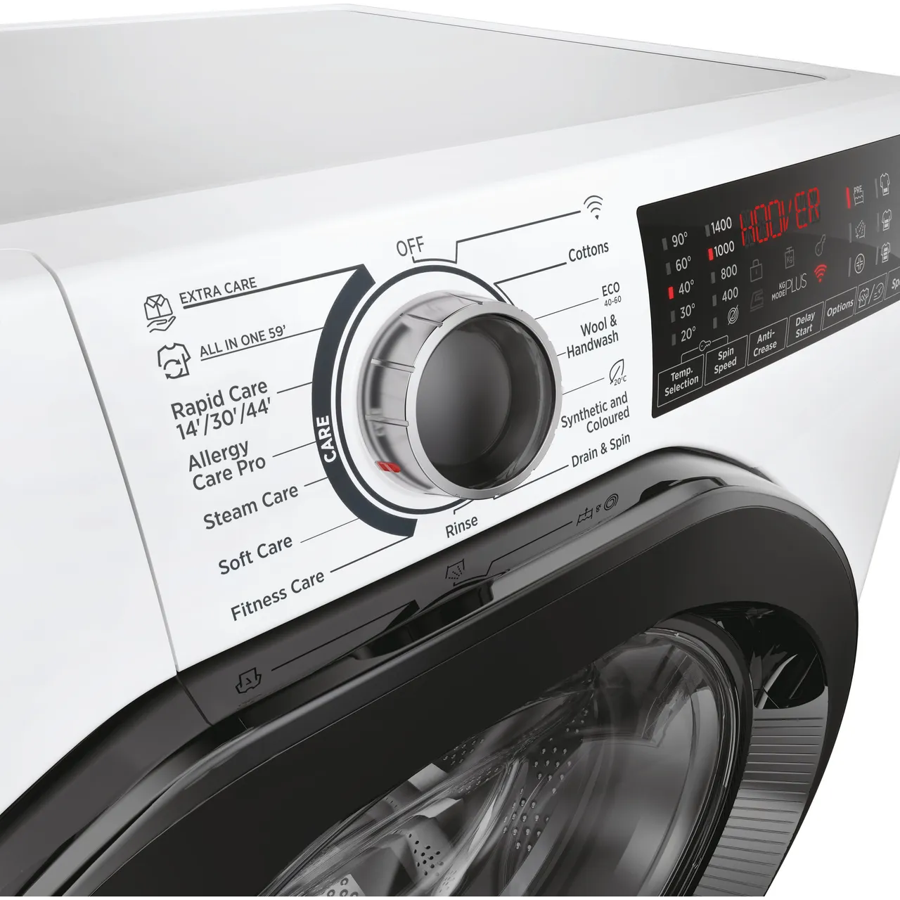 HOOVER H-Wash 350 H3WPS696TAM6-80 WiFi-enabled 9 kg 1600rpm Washing Machine - White (EX-DISPLAY/B)