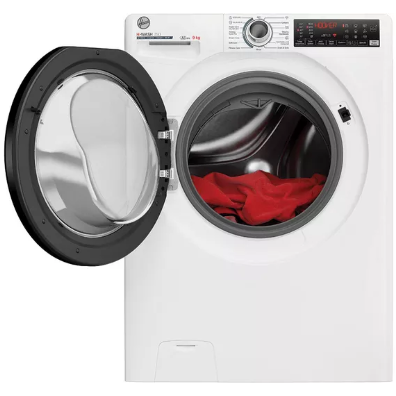 HOOVER H-Wash 350 H3WPS696TAMB6-80 WiFi-enabled 9 kg 1600rpm Washing Machine - White - A Rated (EX-DISPLAY/B)