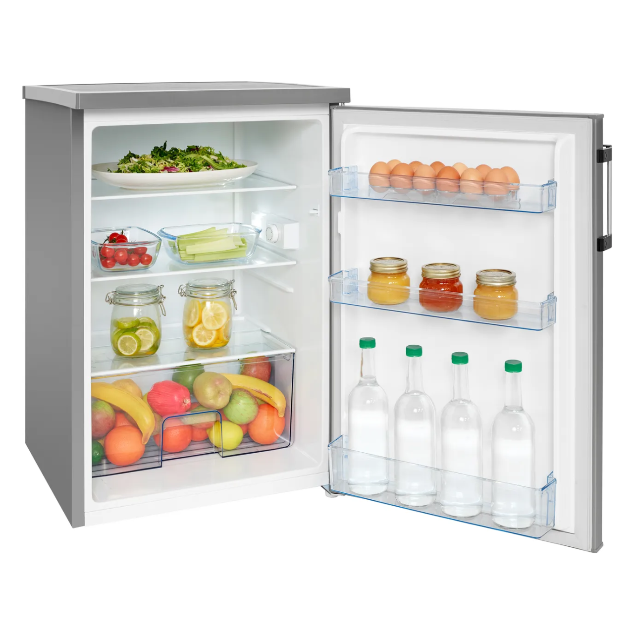 Hisense RL170D4BCE 84cm High Fridge - Stainless Steel (EX-DISPLAY/B)