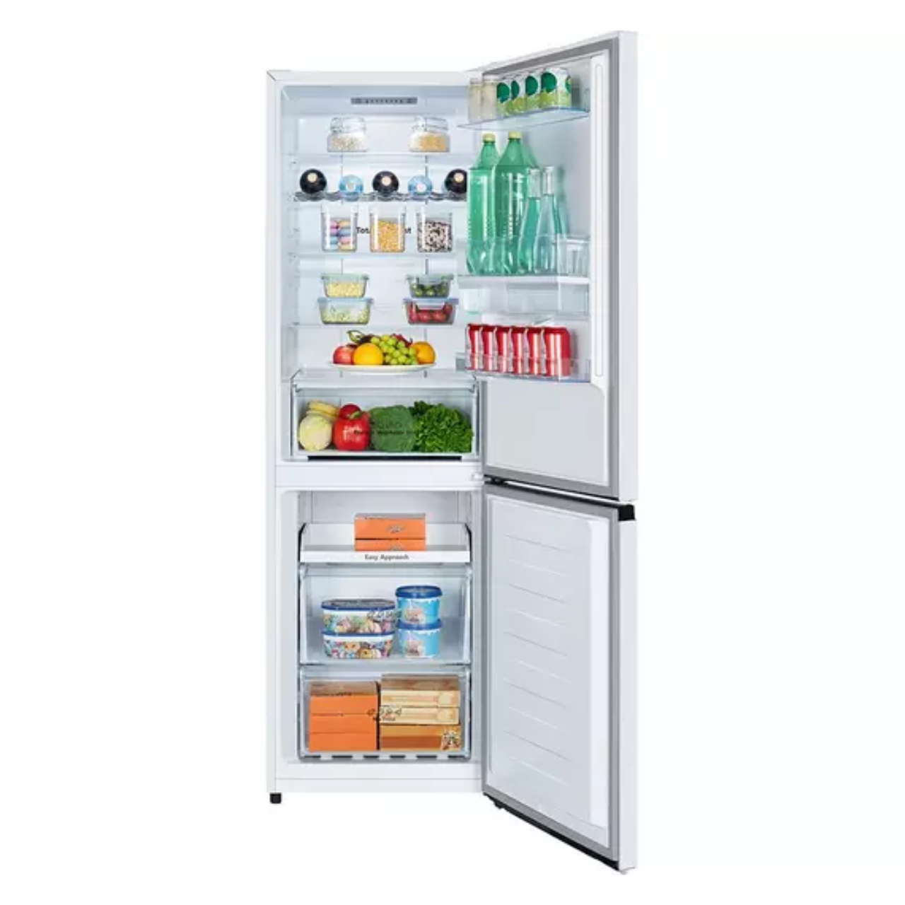 Hisense RB390N4WWE 60/40 No Frost Fridge Freezer - White (EX-DISPLAY/B)