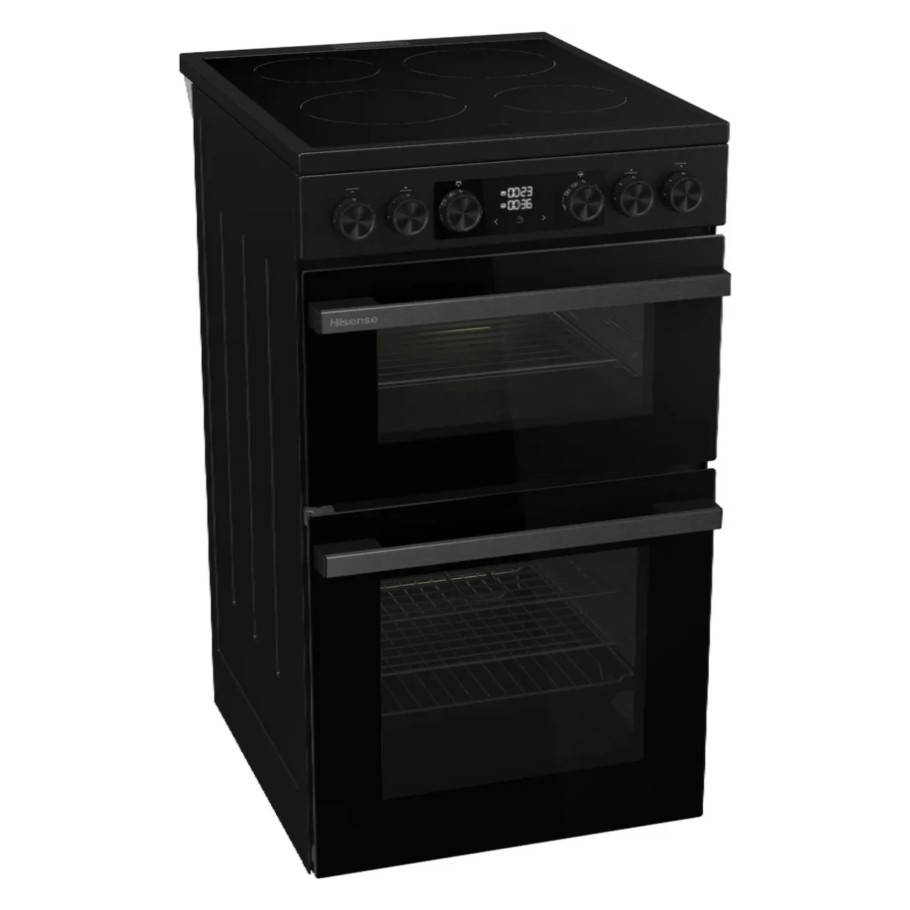 Hisense Hi6 Max HDCEC5C10B 50cm Electric Cooker with Ceramic Hob - Black - A Rated (EX-DISPLAY/C)