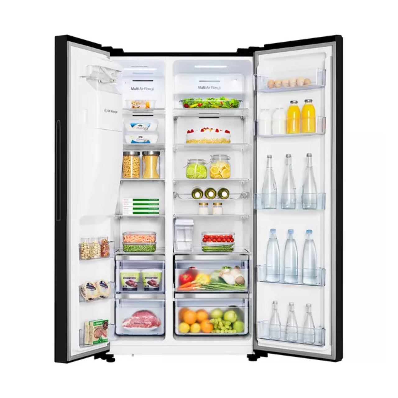 Hisense RS694N4TBE Non-Plumbed Frost Free American Fridge Freezer (EX-DISPLAY/C)