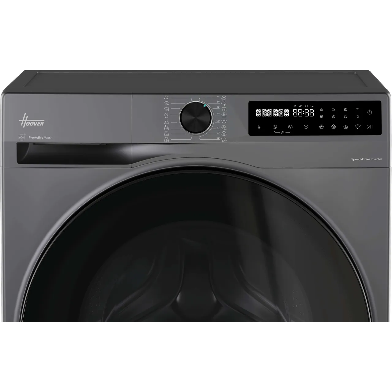 Hoover Pro Wash Series 5 HBP 410BL8G-80 10kg Washing Machine with 1400 rpm - Graphite - A Rated (EX-DISPLAY/B)