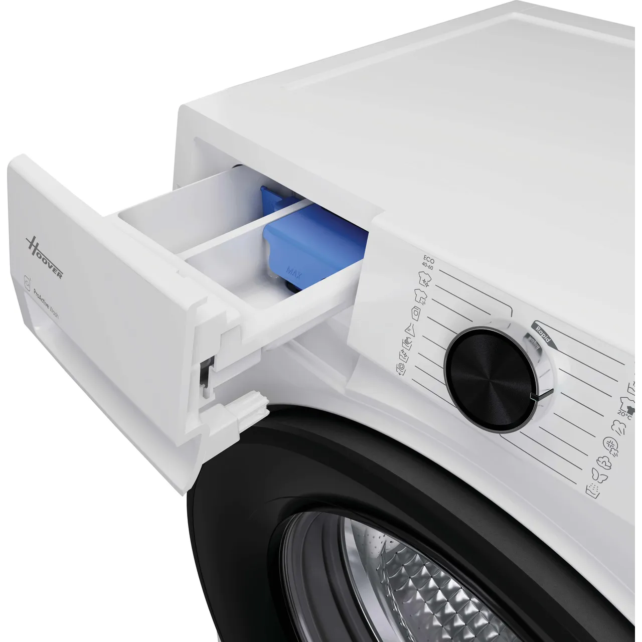 Hoover Pro Wash Series 3 HBR 49SBL8-80 9kg WiFi Connected Washing Machine with 1400 rpm - White - A Rated (EX-DISPLAY/B)