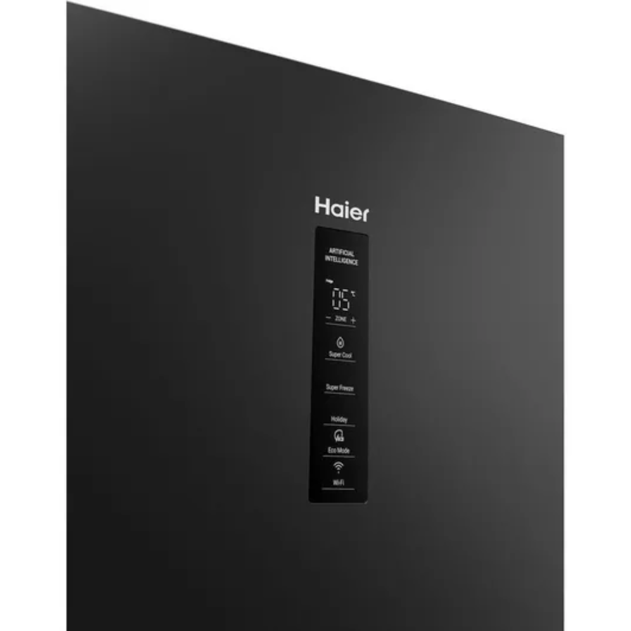 Haier 3D 60 Series 3 HTW3618EWPB Wifi Connected 185cm 60/40 Total No Frost Fridge Freezer - Slate Black - E Rated (EX-DISPLAY/B)