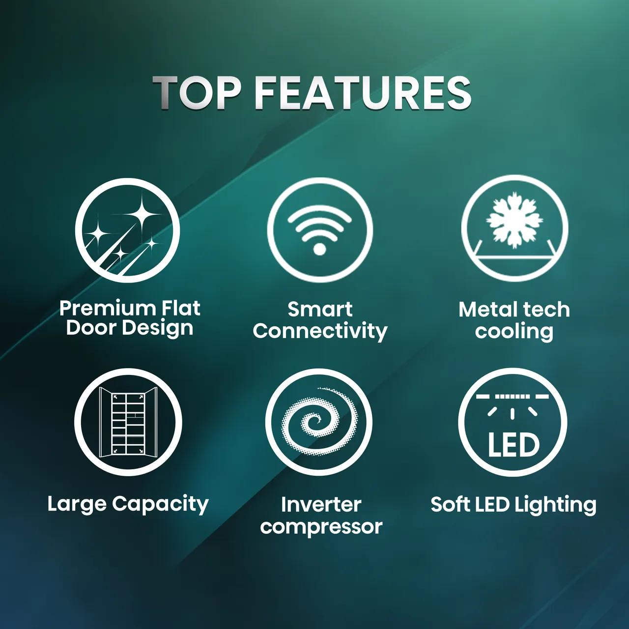 Hisense PureFlat RS818N4TFC Wifi Connected Non-Plumbed Frost Free American Fridge Freezer - Black Stainless Steel - C Rated (EX-DISPLAY/B)