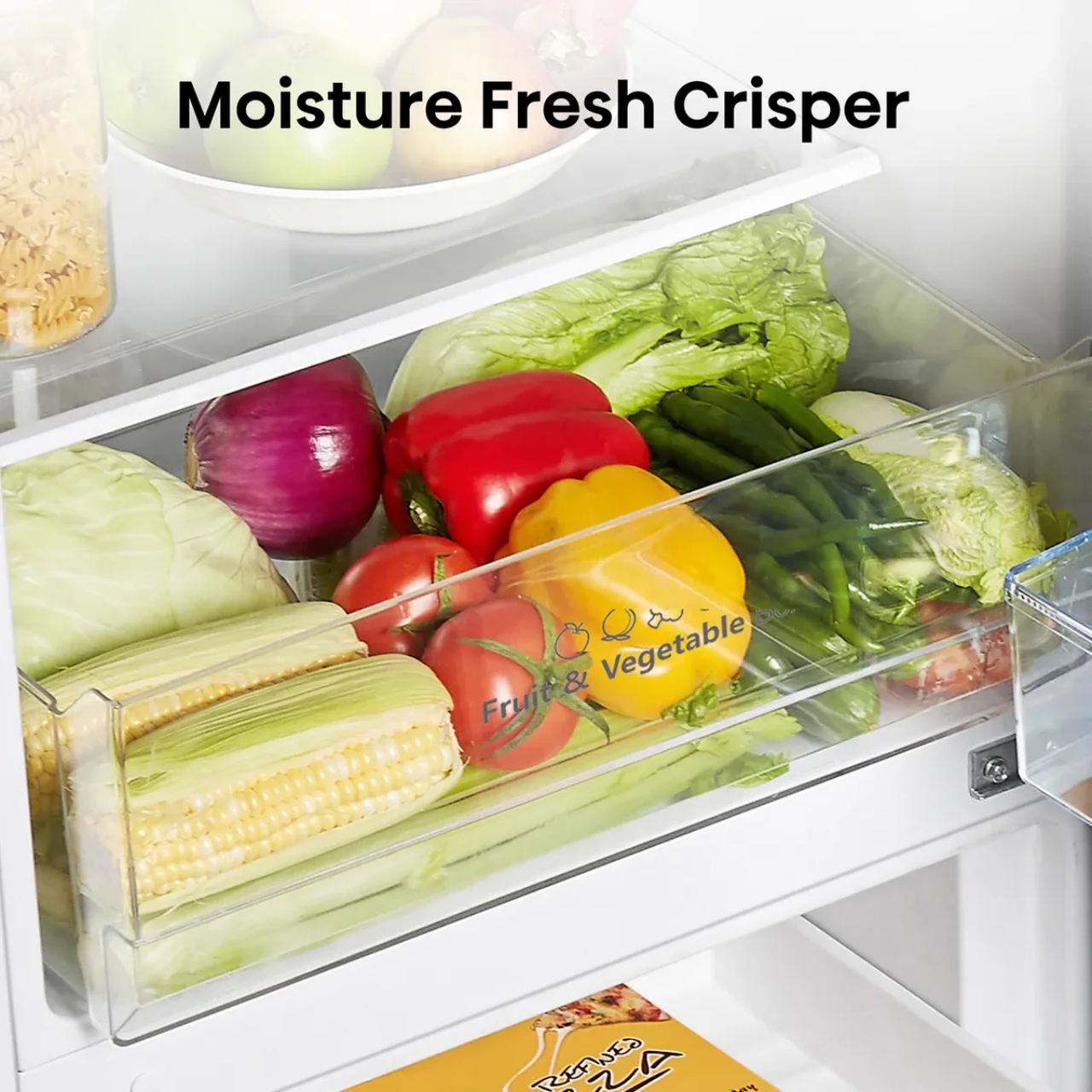 Hisense RB327N4BWE 182cm High 50/50 No Frost Fridge Freezer - White (EX-DISPLAY/C)