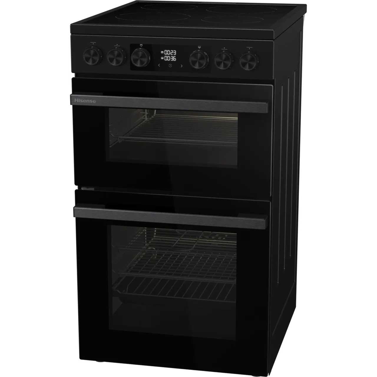 Hisense Hi6 Max HDCEC5C10B 50cm Electric Cooker with Ceramic Hob - Black - A Rated (EX-DISPLAY/C)