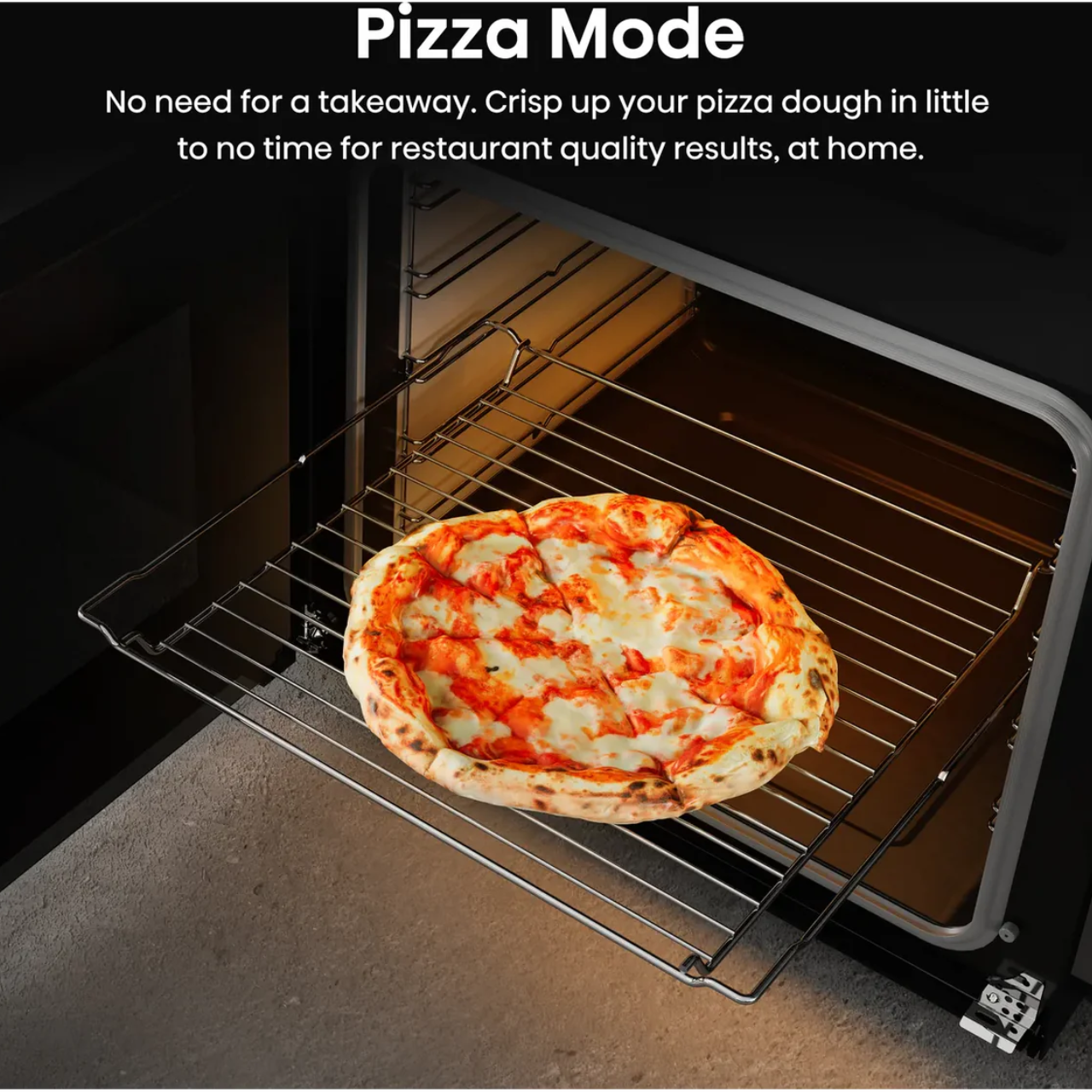 Hisense Hi6 Max HDCEIT6C20B 60cm Electric Cooker with Induction Hob - Jet Black - A Rated (EX-DISPLAY/B)