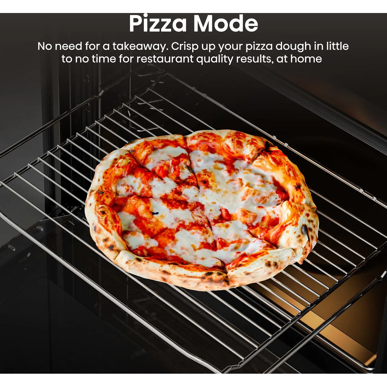 Hisense Hi6 BID914221CX Built In Electric Double Oven - Stainless Steel - A/A Rated (EX-DISPLAY/B)