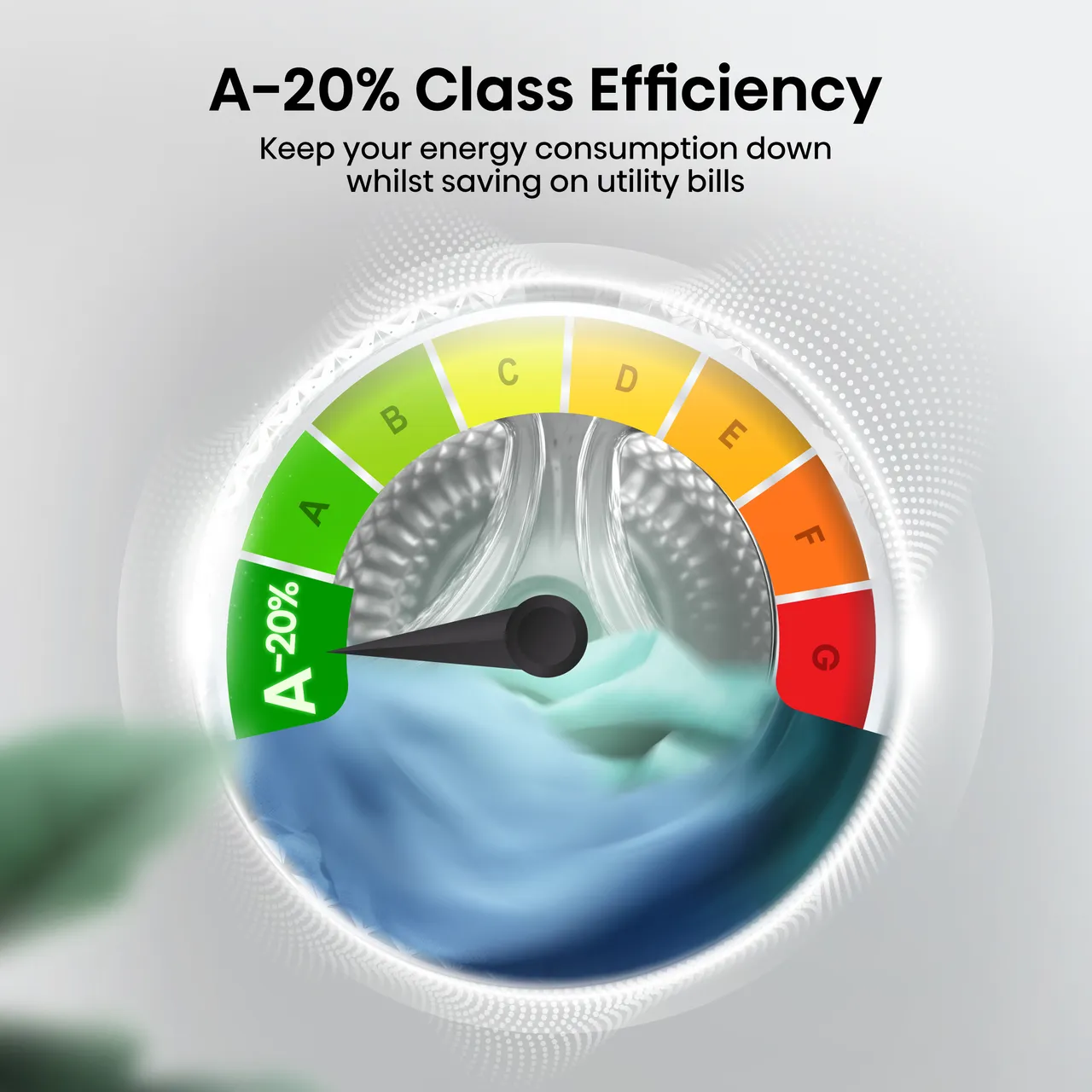 Hisense 3S Series WF3S8043BB3 8kg WiFi Connected Washing Machine with 1400 rpm - Black - A Rated (EX-DISPLAY/B)