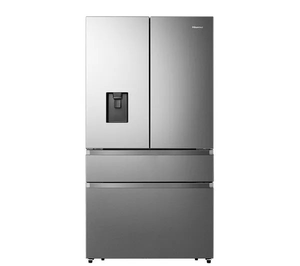 Hisense PureFlat RF749N4SWSE Non-Plumbed Frost Free American Fridge Freezer - Stainless Steel (EX-DISPLAY/B)