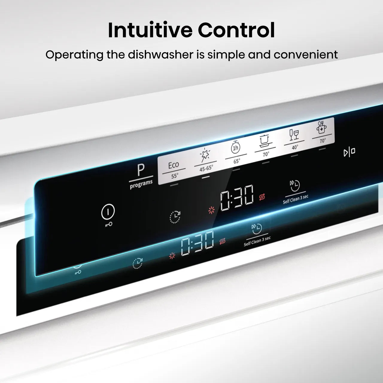 Hisense HS642D90WUK Standard Dishwasher - White (EX-DISPLAY/C)