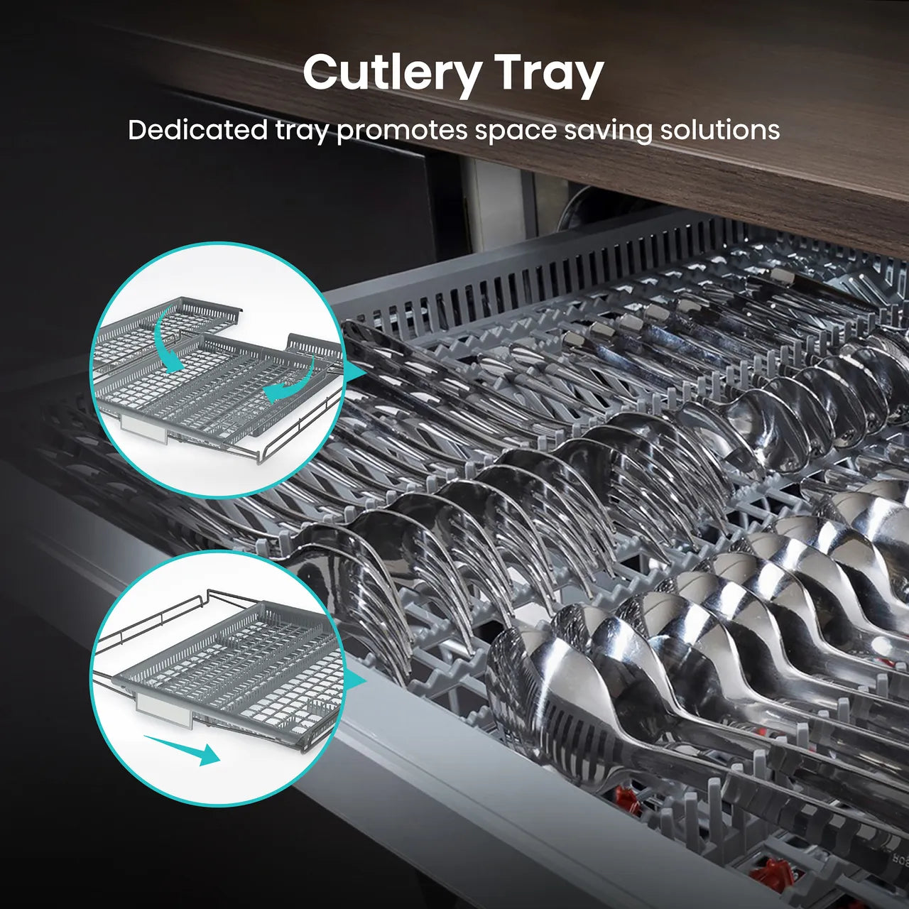 Hisense HV643D90UK Fully Integrated Standard Dishwasher - Stainless Steel Control Panel (EX-DISPLAY/C)