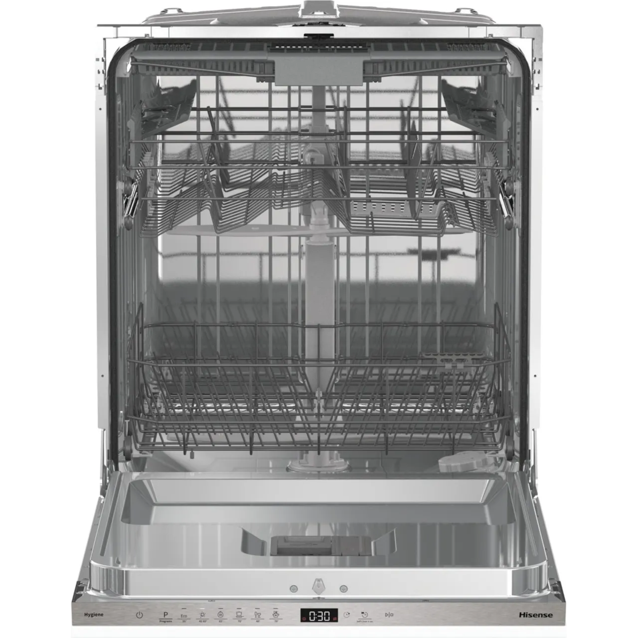 Hisense HV643D90UK Fully Integrated Standard Dishwasher - Stainless Steel Control Panel (EX-DISPLAY/C)