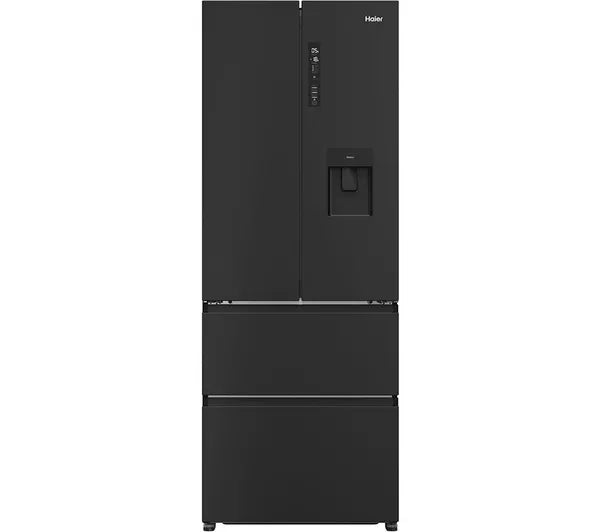 Haier HFR5719EWPB Frost Free Multi-door American Fridge Freezer - Slate Black (EX-DISPLAY/C)