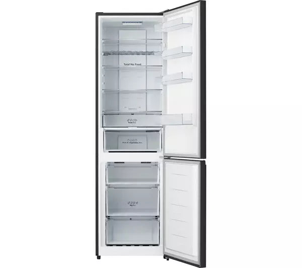 Hisense RB435N4BFE 70/30 Frost Free Fridge Freezer - Black / Stainless Steel (EX-DISPLAY/C)