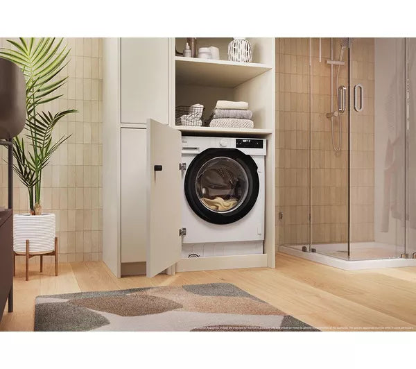 HOOVER H-WASH 400 BH4S69M6DB9J-80 Integrated WiFi-enabled 9 kg 1600 Spin Washing Machine (EX-DISPLAY/C)