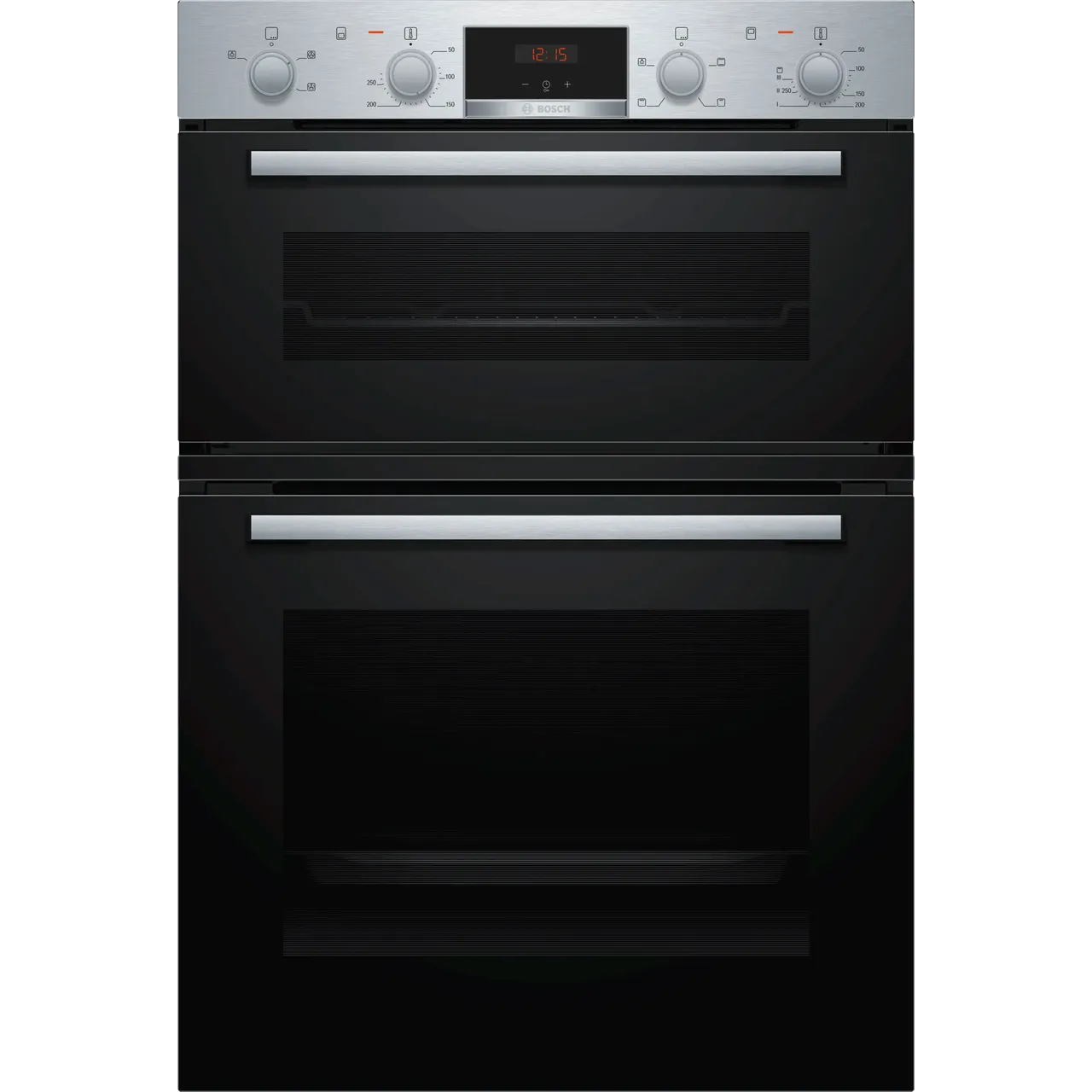 Bosch Series 2 MHA133BR0B Built In Electric Double Oven - Stainless Steel - A/B Rated (EX-DISPLAY/B)