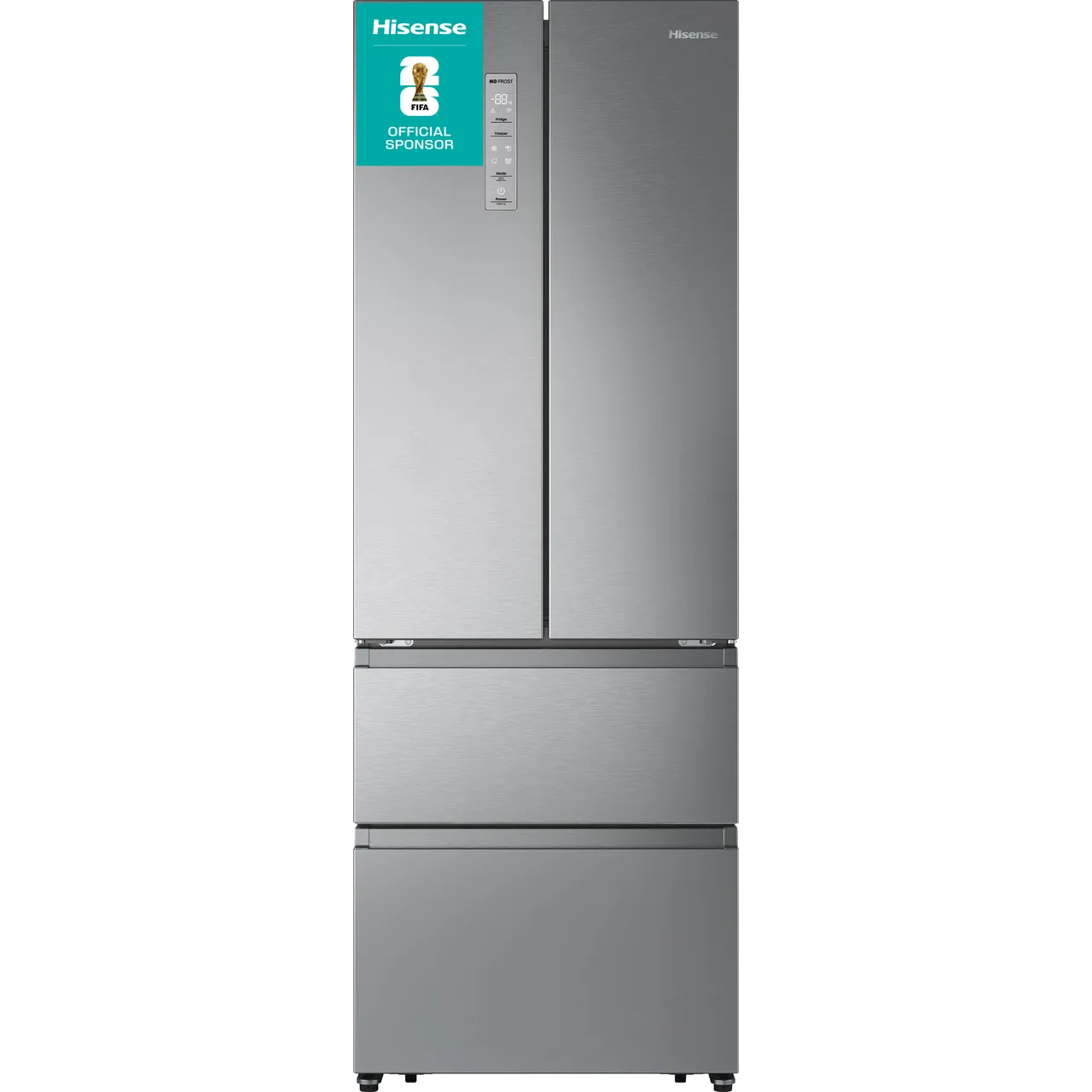Hisense PureFlat RF632N4AIE1 Total No Frost Multi-door American Fridge Freezer - Stainless Steel look (EX-DISPLAY/C)