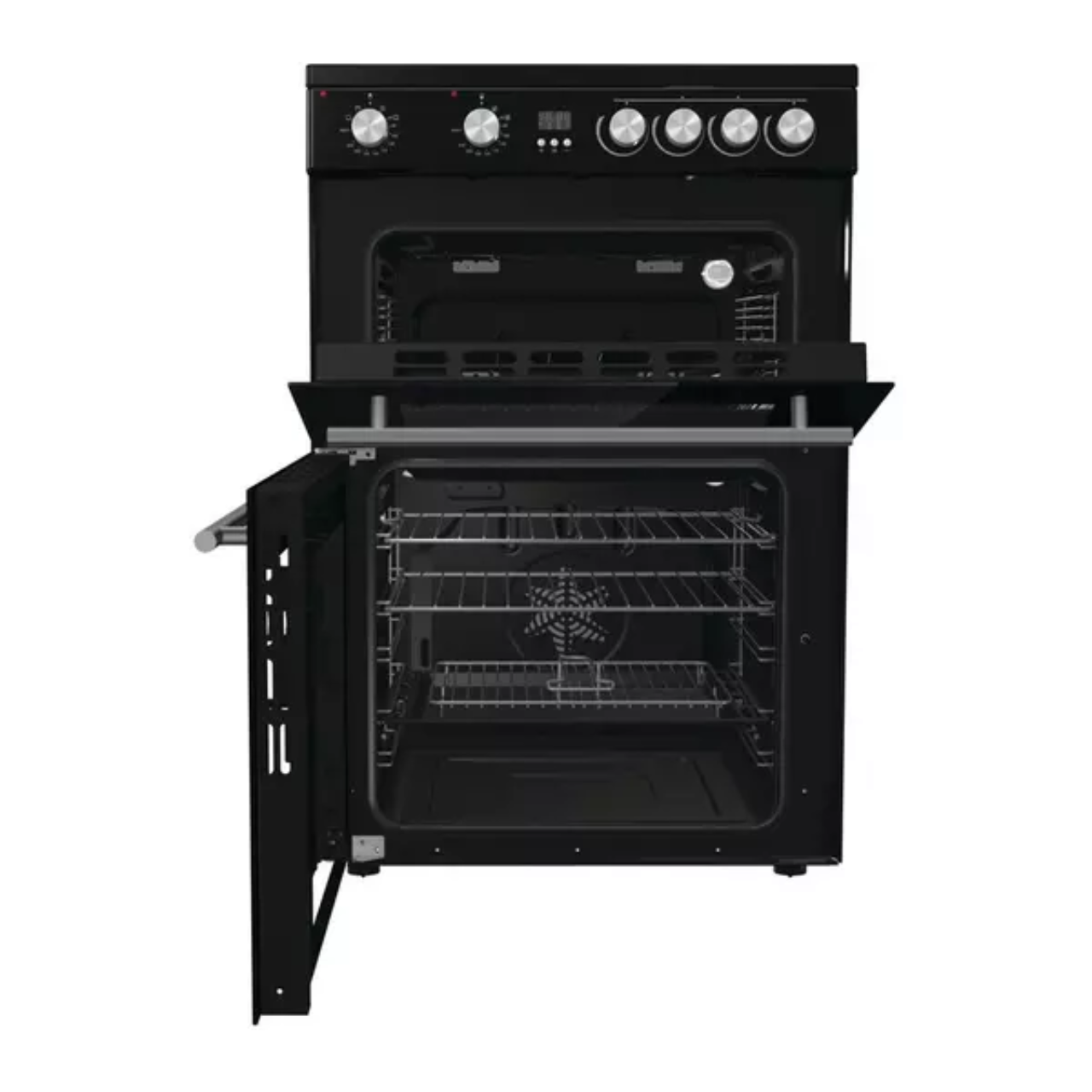 Hisense HDE3211BIBUK Electric Cooker with Induction Hob - Black - A Rated (EX-DISPLAY/C)