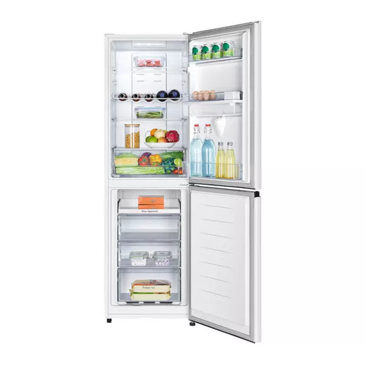 Hisense RB327N4WWE 50/50 No Frost Fridge Freezer - White (EX-DISPLAY/C)