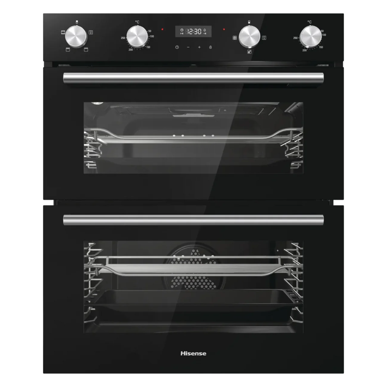Hisense BID75211BGUK Built Under Electric Double Oven - Black - A/A Rated (EX-DISPLAY/B)