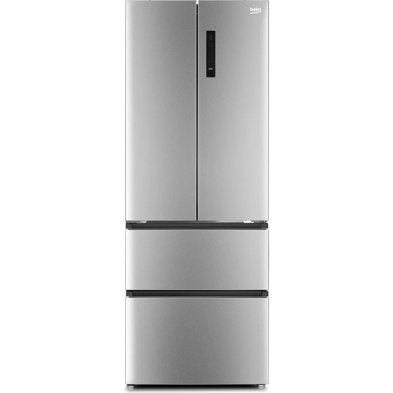 Beko GN14790PX Frost Free Multi-door American Fridge Freezer - Brushed Steel (EX-DISPLAY/B)