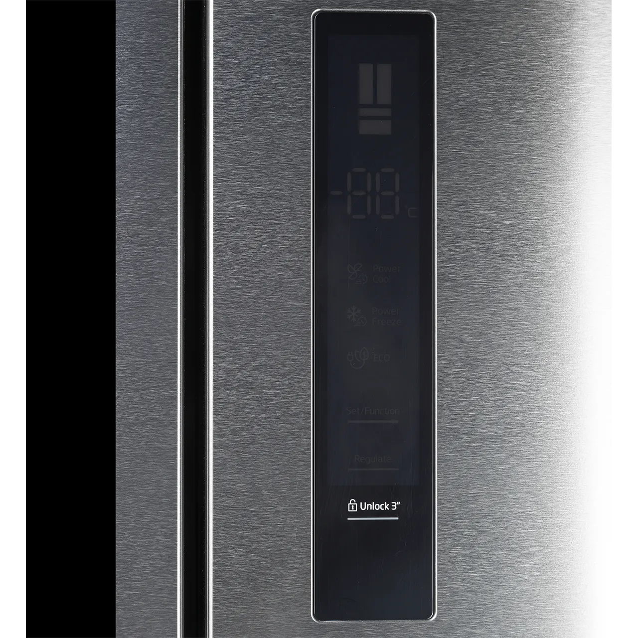 Beko GN14790PX Frost Free Multi-door American Fridge Freezer - Brushed Steel (EX-DISPLAY/B)