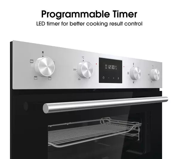 Hisense BID75211XUK Built Under Electric Double Oven - Stainless Steel (EX-DISPLAY/A)