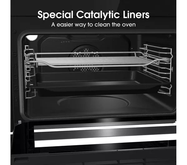 Hisense BID99222CXUK Built In Electric Double Oven - Stainless Steel - A/A Rated (EX-DISPLAY/C)