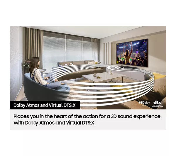 SAMSUNG HW-S50B/XU 3.0 All-in-One Sound Bar - Dark Grey (EX-DISPLAY/C)