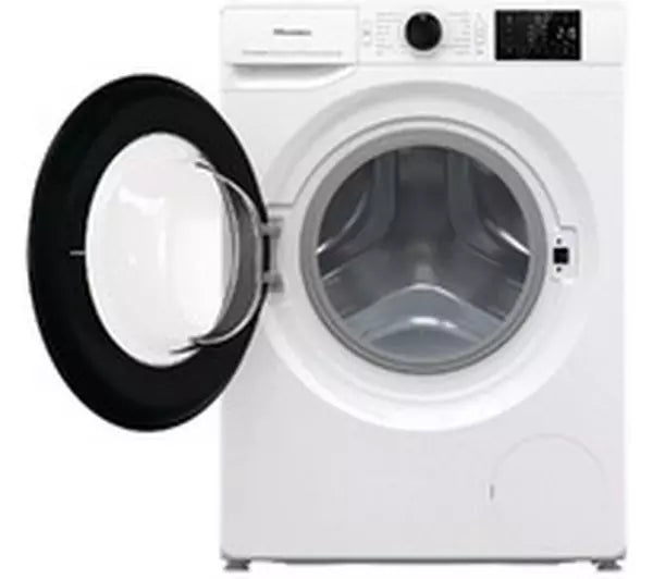 HISENSE 3+ Series WFGC801439VM 8 kg 1400 Spin Washing Machine - White (EX-DISPLAY/A)