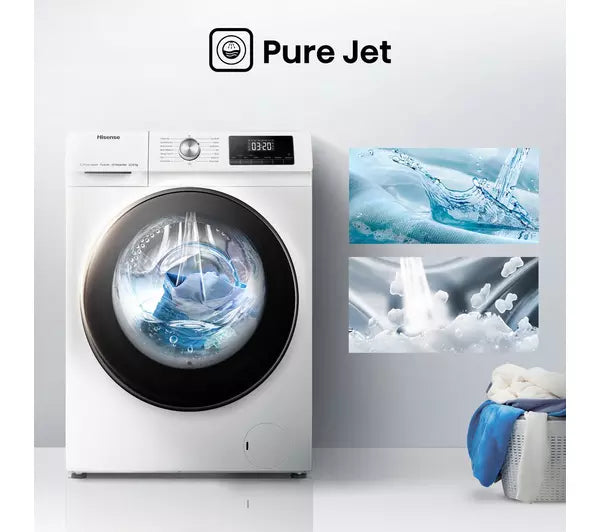 Hisense 3 Series WDQA1014EVJM 10Kg / 6Kg Washer Dryer with 1400 rpm - White (EX-DISPLAY/B)