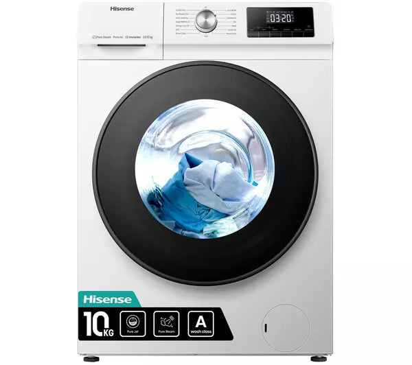 Hisense 3 Series WDQA1014EVJM 10Kg / 6Kg Washer Dryer with 1400 rpm - White (EX-DISPLAY/C)