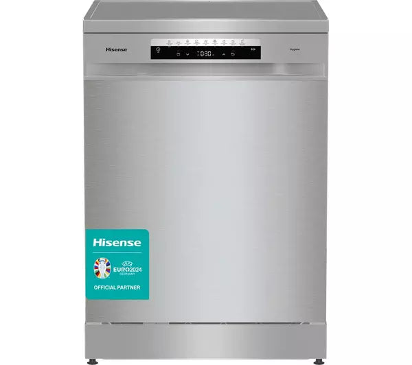 HISENSE HS673C60XUK Full-size WiFi-enabled Dishwasher - Stainless Steel (EX-DISPLAY/B)