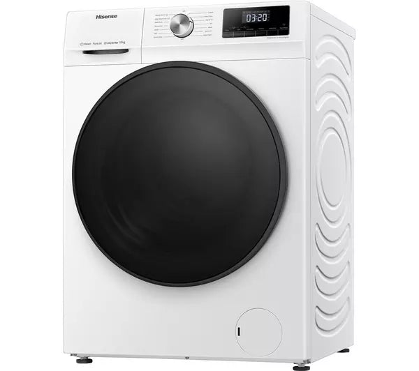 Hisense 3 Series WFQA1014EVJM 10kg Washing Machine with 1400 rpm - White (EX-DISPLAY/B)