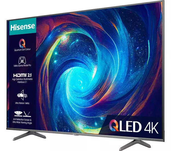 Hisense 75" 4K Ultra HD Smart TV - 75E7KQTUK PRO