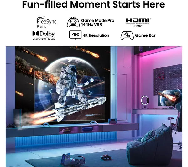Hisense 75" 4K Ultra HD Smart TV - 75E7KQTUK PRO